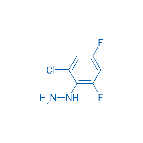 (2-Chloro-4,6-difluorophenyl)hydrazine 1g