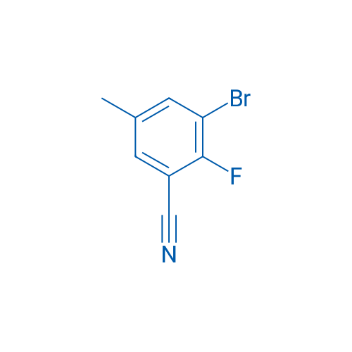 3-Bromo-2-fluoro-5-methylbenzonitrile 250mg