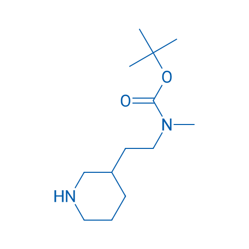 tert-Butyl methyl(2-(piperidin-3-yl)ethyl)carbamate 100mg