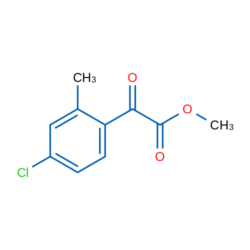 Methyl 2-(4-chloro-2-methylphenyl)-2-oxoacetate 1g