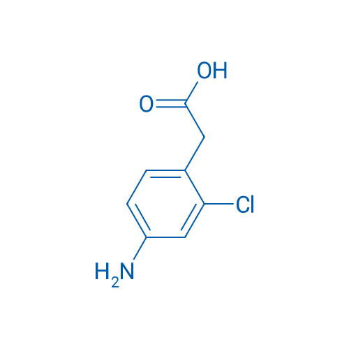 2-(4-Amino-2-chlorophenyl)acetic acid 100mg