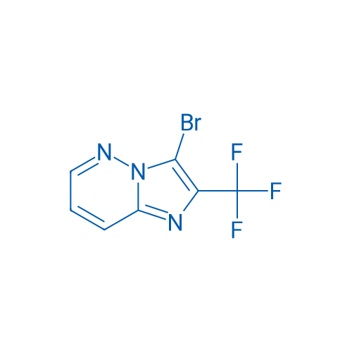 3-Bromo-2-(trifluoromethyl)imidazo[1,2-b]pyridazine 250mg