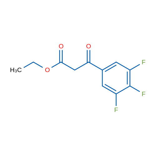 Ethyl 3-oxo-3-(3,4,5-trifluorophenyl)propanoate 1g