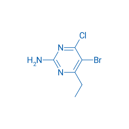 5-Bromo-4-chloro-6-ethylpyrimidin-2-amine 1g