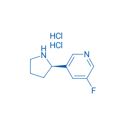 (R)-3-Fluoro-5-(pyrrolidin-2-yl)pyridine dihydrochloride 1g