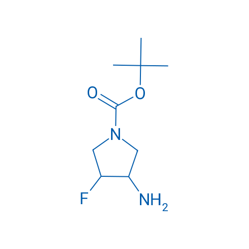 tert-Butyl 3-amino-4-fluoropyrrolidine-1-carboxylate 100mg