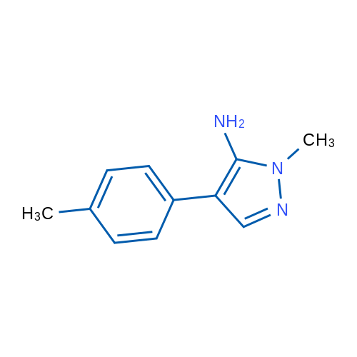 1-Methyl-4-(4-methylphenyl)-1h-pyrazol-5-amine 1g