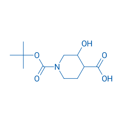 1-(tert-Butoxycarbonyl)-3-hydroxypiperidine-4-carboxylic acid 1g