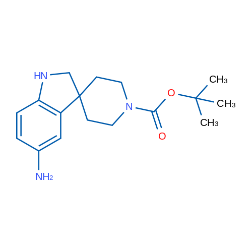 tert-Butyl 5-aminospiro[indoline-3,4'-piperidine]-1'-carboxylate 1g