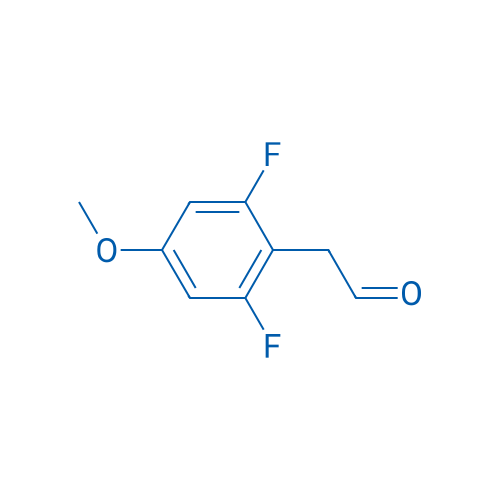 2-(2,6-Difluoro-4-methoxyphenyl)acetaldehyde 250mg