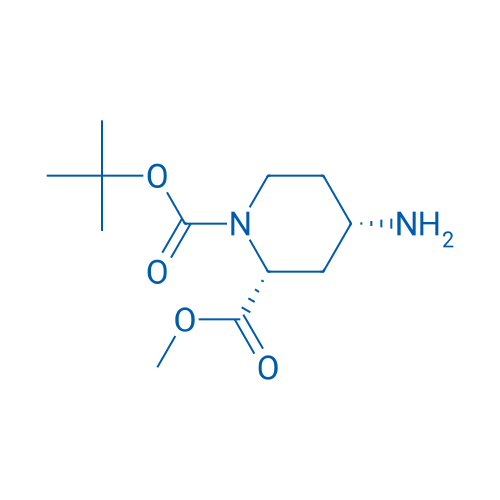 rel-1-(tert-Butyl) 2-methyl (2R,4S)-4-aminopiperidine-1,2-dicarboxylate 100mg