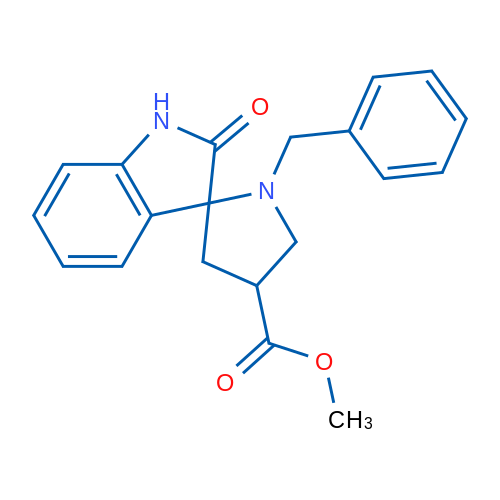 Methyl 1'-benzyl-2-oxo-1,2-dihydrospiro[indole-3,2'-pyrrolidine]-4'-carboxylate 1g