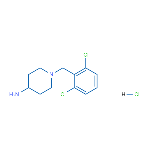 1-(2,6-Dichlorobenzyl)piperidin-4-amine hydrochloride 1g