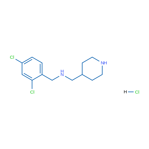 N-(2,4-dichlorobenzyl)-1-(piperidin-4-yl)methanamine hydrochloride 1g