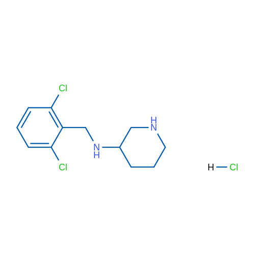 N-(2,6-Dichlorobenzyl)piperidin-3-amine hydrochloride 1g