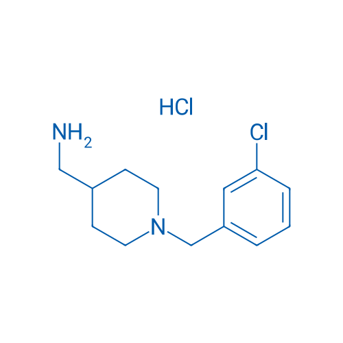 (1-(3-Chlorobenzyl)piperidin-4-yl)methanamine hydrochloride 5g