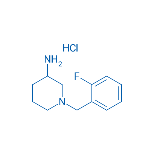1-(2-Fluorobenzyl)piperidin-3-amine hydrochloride 5g