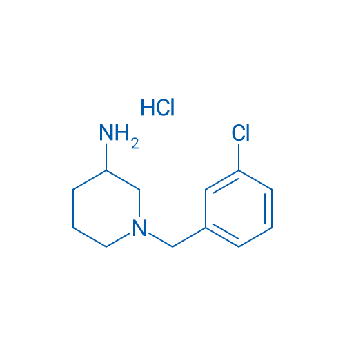 1-(3-Chlorobenzyl)piperidin-3-amine hydrochloride 1g