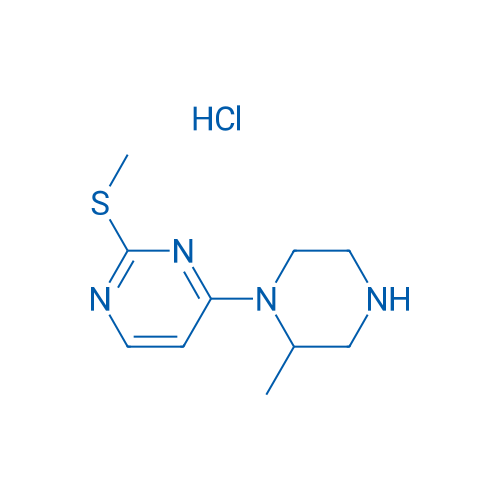 4-(2-Methylpiperazin-1-yl)-2-(methylthio)pyrimidine hydrochloride 1g