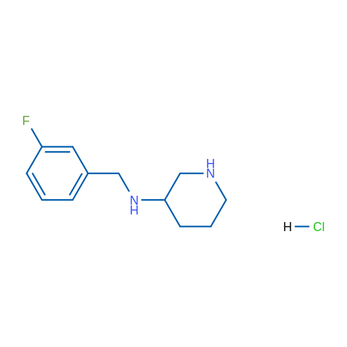 N-(3-Fluorobenzyl)piperidin-3-amine hydrochloride 1g
