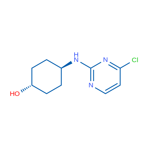 trans-4-((4-Chloropyrimidin-2-yl)amino)cyclohexanol 1g