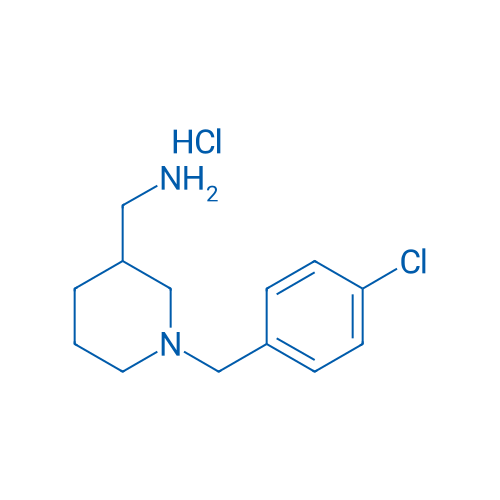 (1-(4-Chlorobenzyl)piperidin-3-yl)methanamine hydrochloride 1g