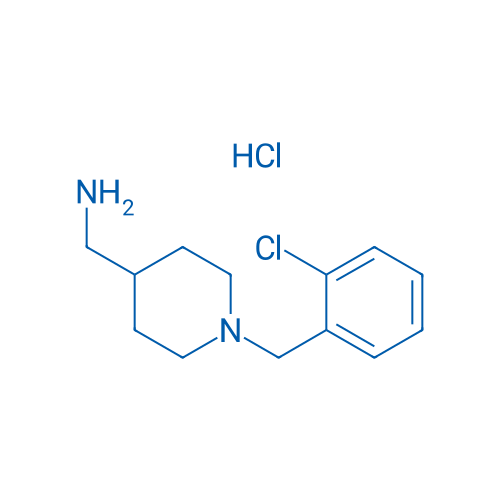 (1-(2-Chlorobenzyl)piperidin-4-yl)methanamine hydrochloride 5g