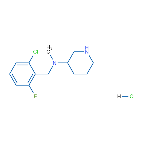 N-(2-Chloro-6-fluorobenzyl)-N-methylpiperidin-3-amine hydrochloride 1g