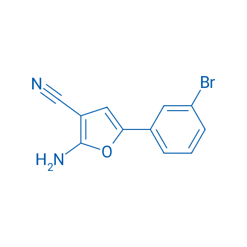 2-Amino-5-(3-bromophenyl)furan-3-carbonitrile 5g