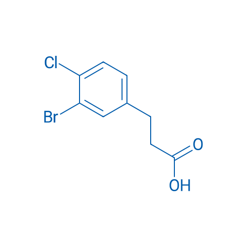 3-(3-Bromo-4-chlorophenyl)propanoic acid 100mg
