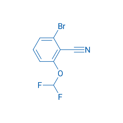 2-Bromo-6-(difluoromethoxy)benzonitrile 250mg