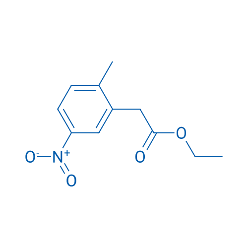 Ethyl 2-(2-methyl-5-nitrophenyl)acetate 250mg