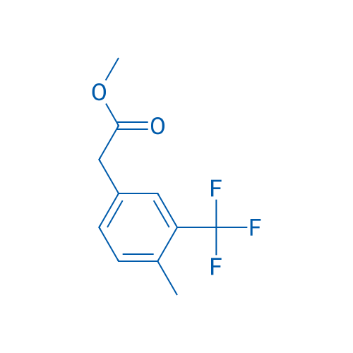 Methyl 2-(4-methyl-3-(trifluoromethyl)phenyl)acetate 5g