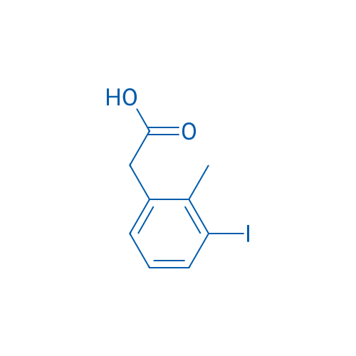 2-(3-Iodo-2-methylphenyl)acetic acid 100mg