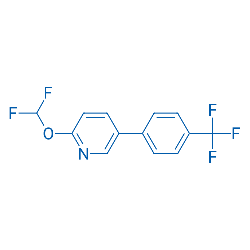 2-(Difluoromethoxy)-5-(4-(trifluoromethyl)phenyl)pyridine 1g