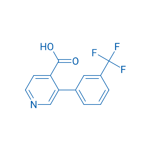 3-(3-(Trifluoromethyl)phenyl)isonicotinic acid 250mg