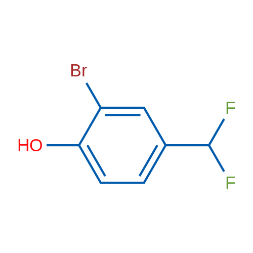 2-Bromo-4-(difluoromethyl)phenol 1g