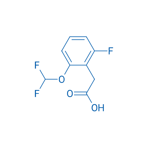 2-(2-(Difluoromethoxy)-6-fluorophenyl)acetic acid 250mg