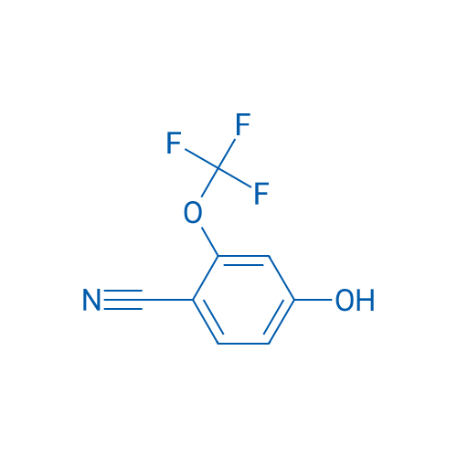 4-Hydroxy-2-(trifluoromethoxy)benzonitrile 250mg