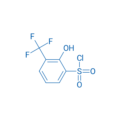 2-Hydroxy-3-(trifluoromethyl)benzene-1-sulfonyl chloride 1g