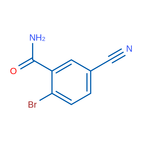 2-Bromo-5-cyanobenzamide 1g