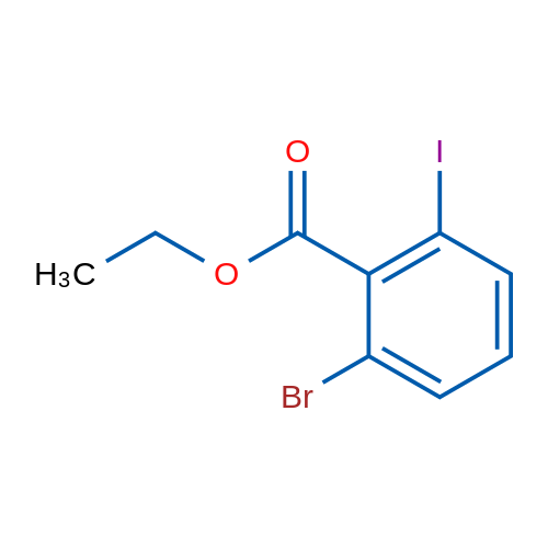 Ethyl 2-bromo-6-iodobenzoate 1g