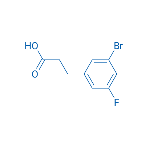 3-(3-Bromo-5-fluorophenyl)propanoic acid 250mg