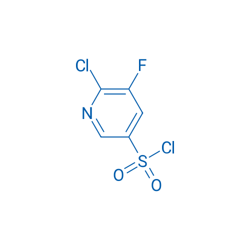 6-Chloro-5-fluoropyridine-3-sulfonyl chloride 100mg