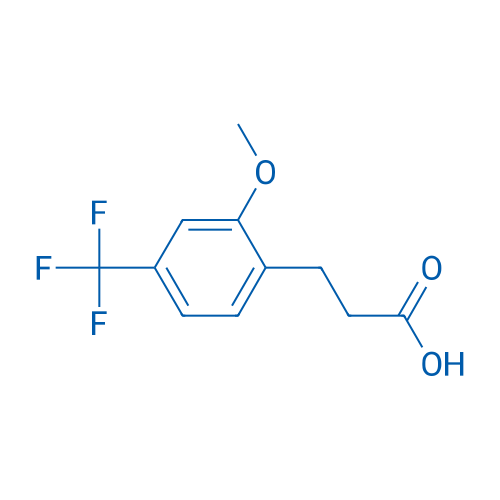 3-(2-Methoxy-4-(trifluoromethyl)phenyl)propanoic acid 1g