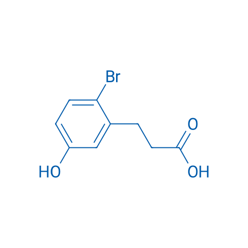 3-(2-Bromo-5-hydroxyphenyl)propanoic acid 1g