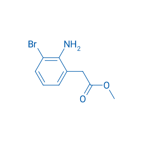 Methyl 2-(2-amino-3-bromophenyl)acetate 250mg