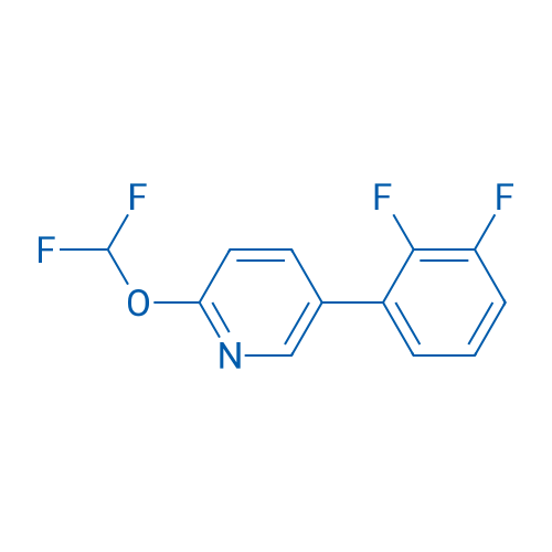 2-(Difluoromethoxy)-5-(2,3-difluorophenyl)pyridine 1g