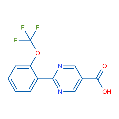 2-(2-(Trifluoromethoxy)phenyl)pyrimidine-5-carboxylic acid 1g