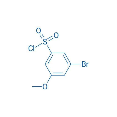 3-Bromo-5-methoxybenzene-1-sulfonyl chloride 1g